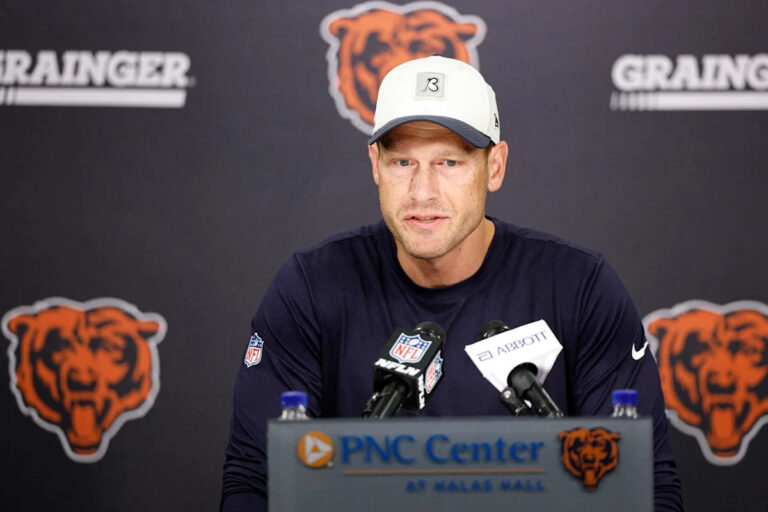 Bears Head Coach Ben Johnson Reveals His Plan for Preseason Game vs. Browns - Yahoo Sports