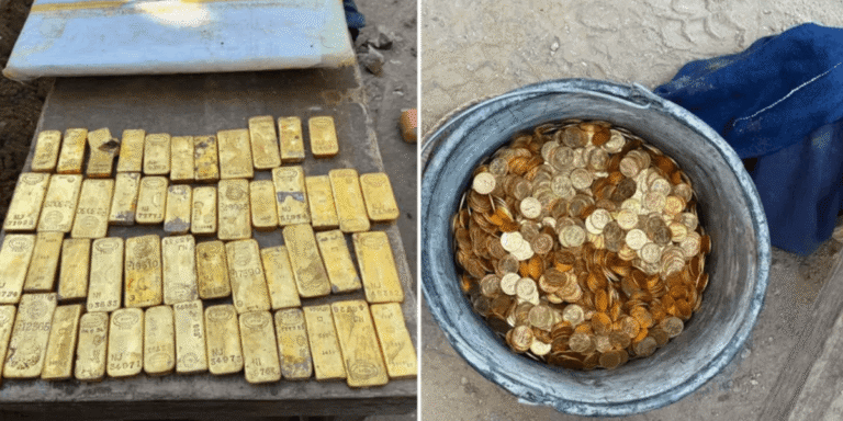 Builders renovating house unearth £7.5million worth of gold and coins sealed in walls - GB News