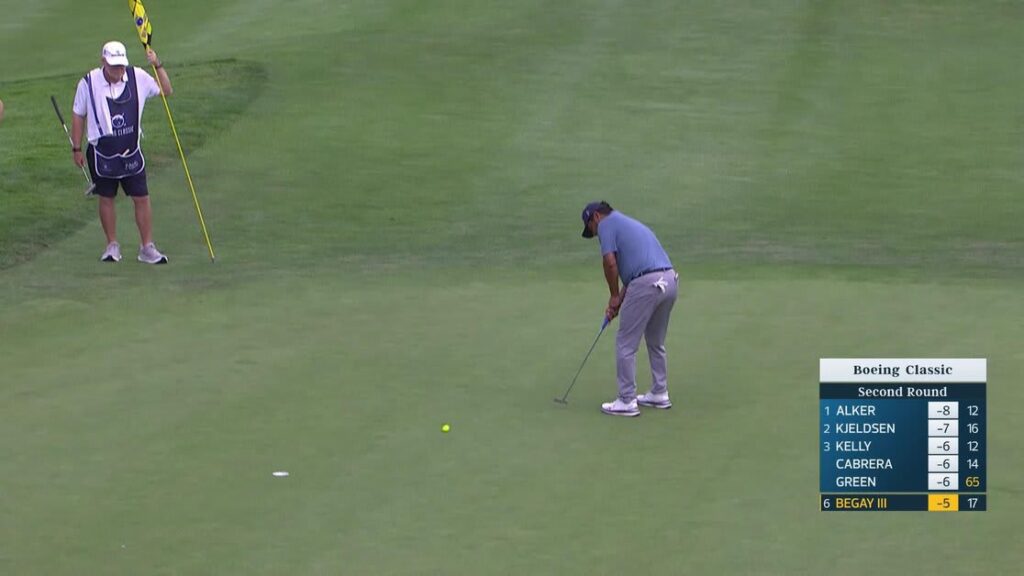 Notah Begay III makes birdie on No. 18 at Boeing Classic - PGA Tour