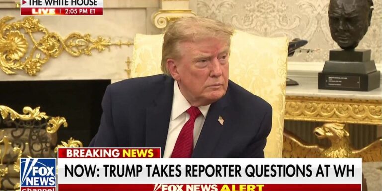Trump tells 'fake news' CNN reporter to be quiet - Fox News