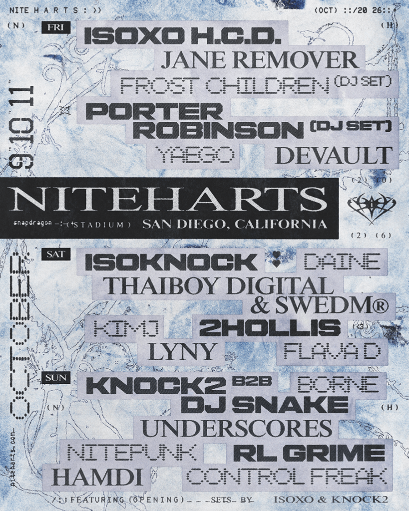 Niteharts Reveals Powerful 2026 Lineup for Festival’s Return - EDMTunes