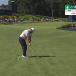 Chris Gotterup gets up-and-down from 79 yards for birdie on No. 11 at BMW Championship - PGA Tour