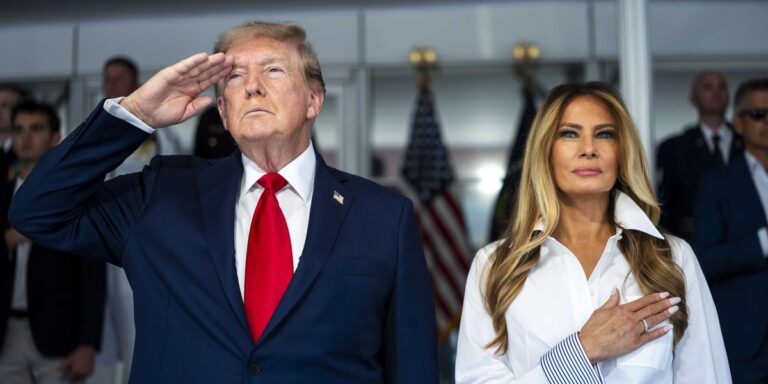 'Tense' conversation between and Trump and Melania sparks speculation - Indy100