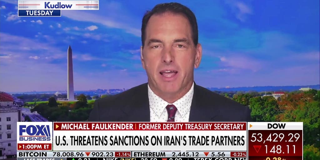 Iran sanctions: Operation Economic Outcast targets China trade, warns Michael Faulkender - Fox Business