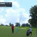Hideki Matsuyama drains 3-foot putt for birdie on No. 6 at TOUR Championship - PGA Tour