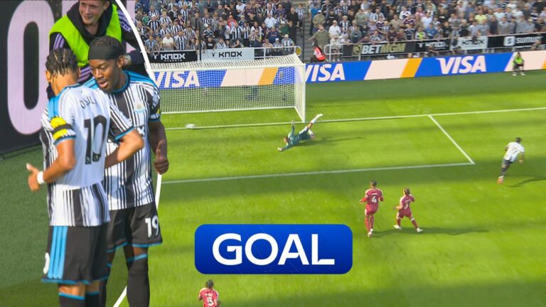 Newcastle vs Liverpool | Anthony Elanga puts Newcastle ahead inside FIVE minutes - Sky Sports