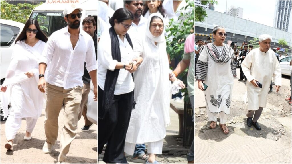 Kuku Kohli's funeral: Wife Aruna Irani bids tearful farewell, film fraternity mourns - India Today