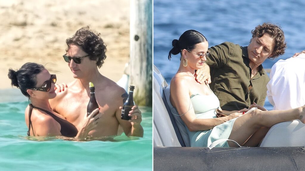 Justin Trudeau can't keep his hands off Katy Perry during romantic South of France getaway - Fox News