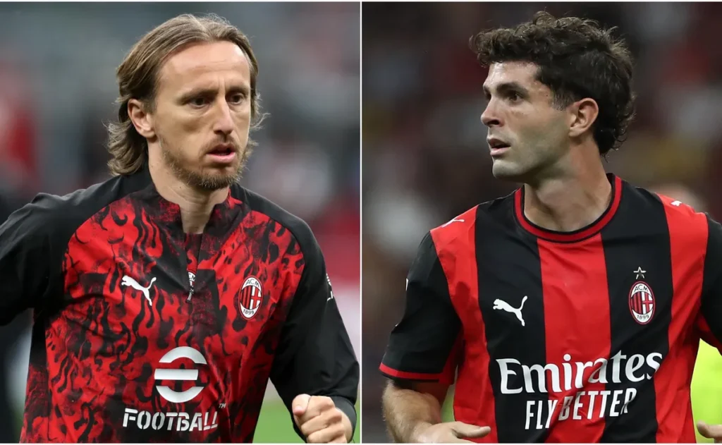 Why are Christian Pulisic and Luka Modric not starting for AC Milan in 26-27 Serie A debut vs Torino? - World Soccer Talk