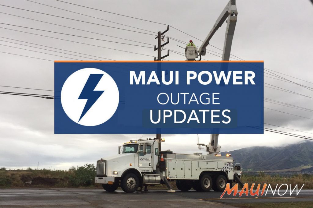 Lala Maui power outage updates - Maui Now