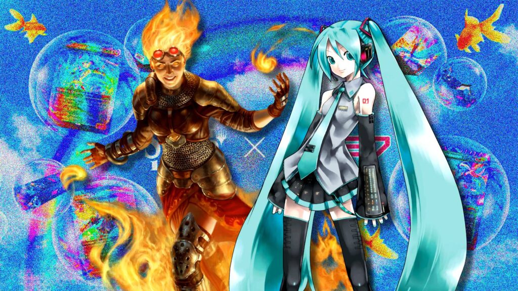 Hatsune Miku MTG deck sold for $10,000 but anyone can order one for $150 - Dexerto
