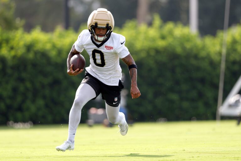New Orleans Saints WR Jordyn Tyson Suffers Long Term Injury - heavy.com