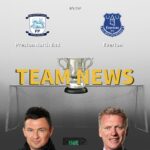 EFL Cup News: Preston North End vs Everton Confirmed Line-ups - FootballPredictions.NET