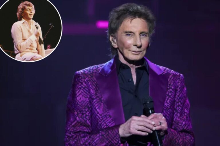 Barry Manilow cancels Kentucky concert minutes before showtime - Page Six