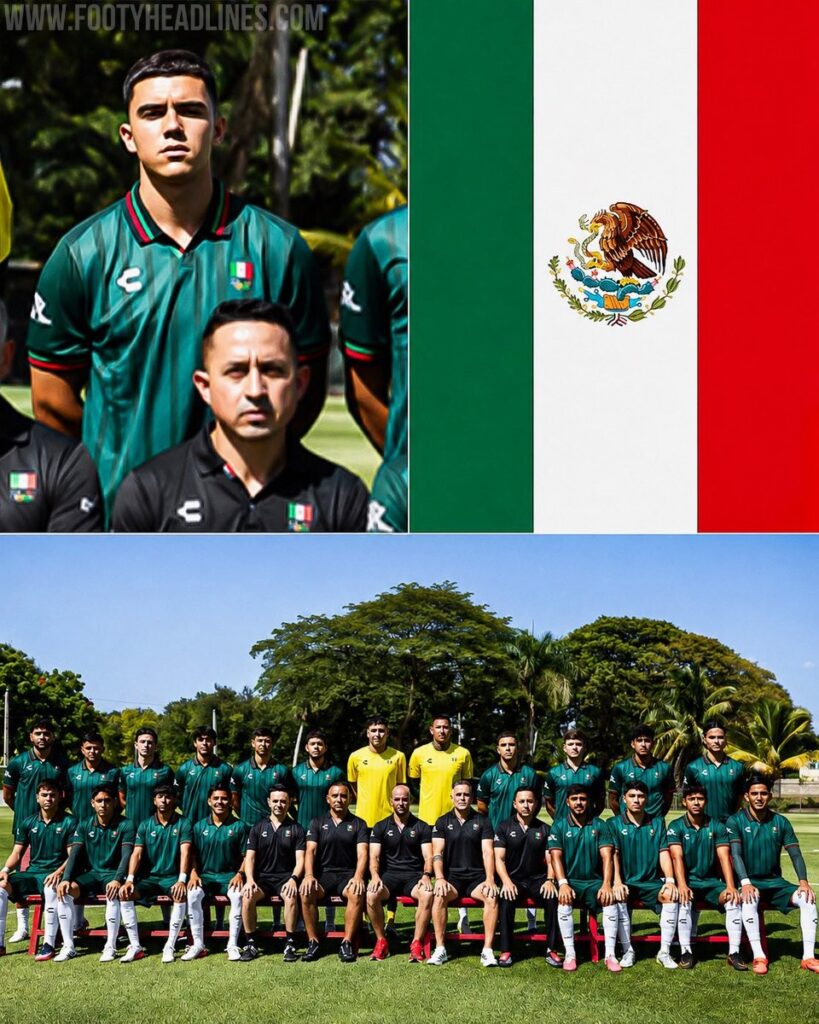 No Adidas Logo: Charly Mexico U23 Kits Released - Footy Headlines
