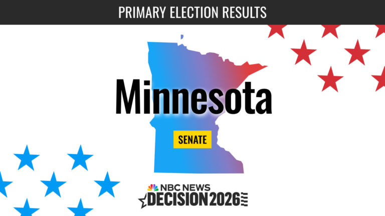 Minnesota Senate Primary Election 2026 Live Results: Tafoya, Craig, Flanagan and More - NBC News