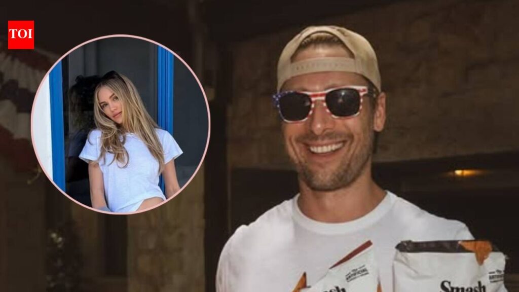 Glen Powell and Michelle Randolph share a kiss in Paris; fans sent into a frenzy - The Times of India