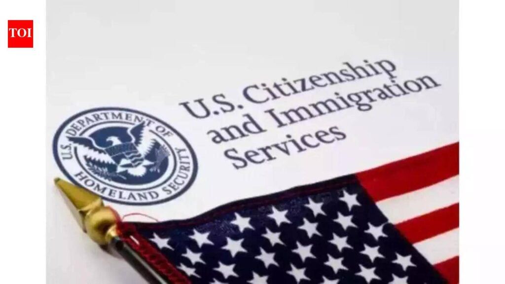 US Immigration authority to H1-B visa holders, students and other visa holders: These forms will be rejec - The Times of India