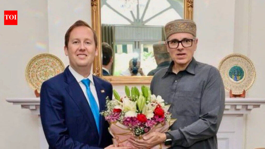 'Will review travel advisory': US envoy Gor visits Srinagar, says J&K 'important part of India' - The Times of India