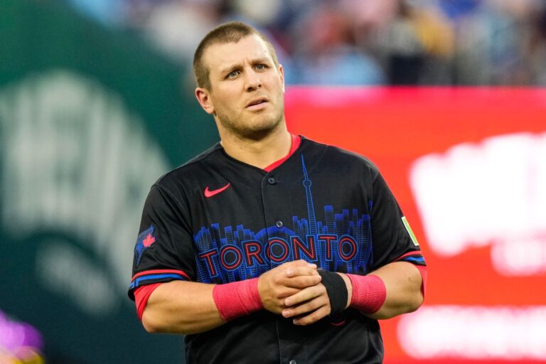 Astros set to acquire OF Daulton Varsho from Blue Jays for Spencer Arrighetti - Houston Chronicle