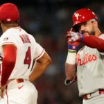 Sanchez sharp, Schwarber, Turner have 10th-inning hits in Phillies' 4-2 win over Angels - Houston Chronicle