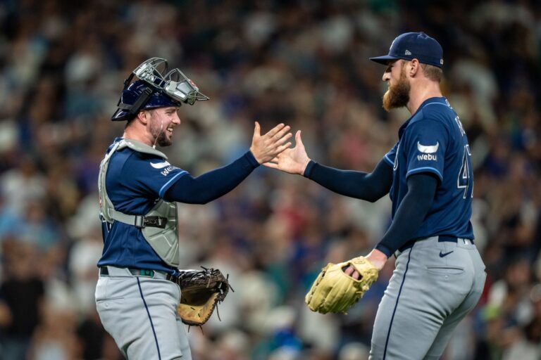 Richie Palacio, Victor Mesa Jr. lead the Rays past the Mariners, 3-2 - Beaumont Enterprise