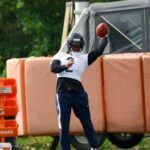 Bears S Coby Bryant carted off with knee injury during practice - Windy City Gridiron