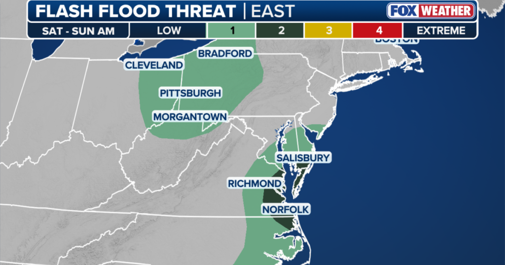 DC, Maryland and Virginia could see heavy rain, thunderstorms before drier Sunday - FOX 5 DC