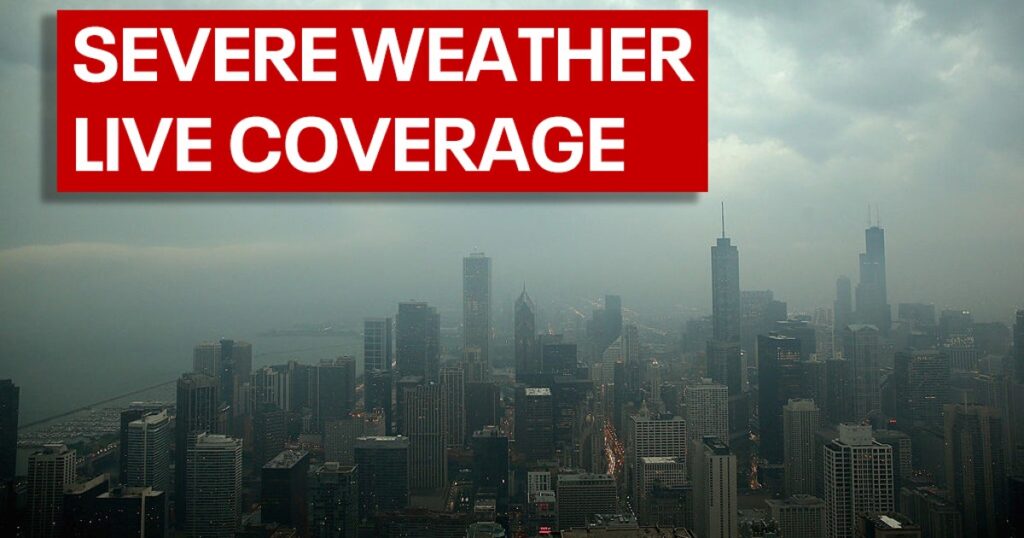 LIVE | Tornado warning issued as severe storms hit Chicagoland - FOX 32 Chicago
