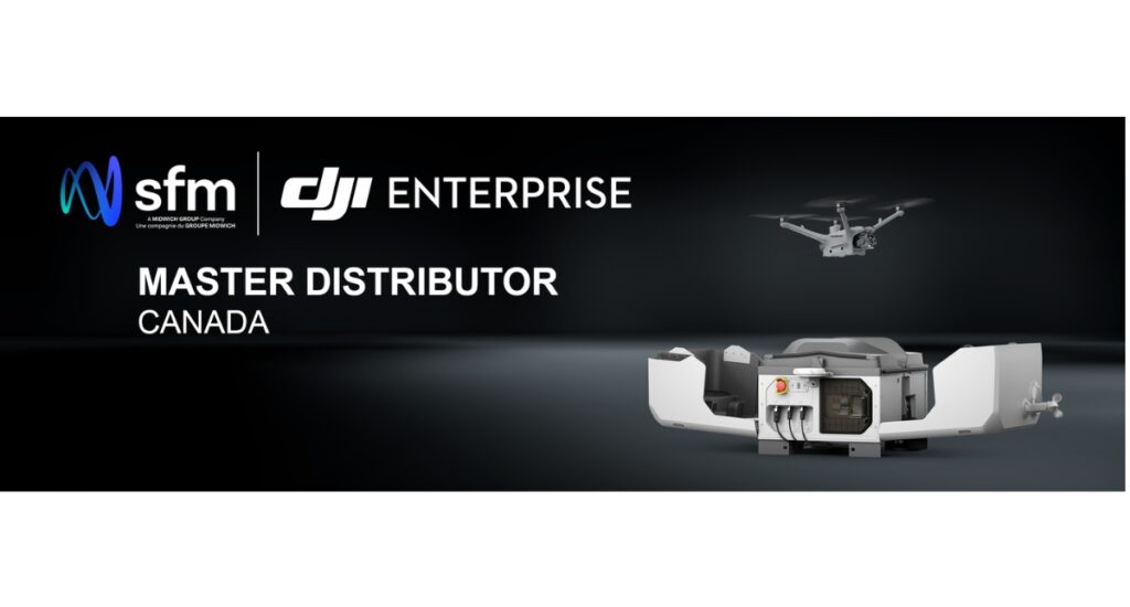 SFM Named Master Distributor for DJI Enterprise in Canada - Mixonline