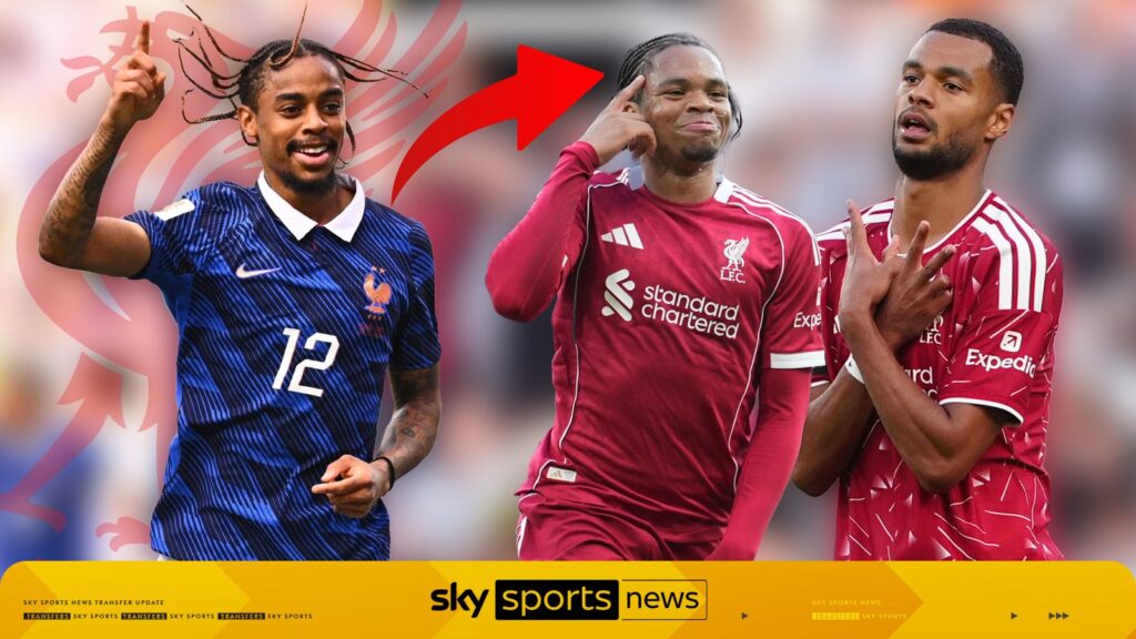 Bradley Barcola: How does Frenchman compare to Liverpool's current wingers? - Sky Sports