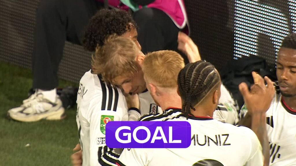 Fulham vs Wimbledon: Emile Smith Rowe nods Fulham into the lead in the Carabao Cup - Sky Sports