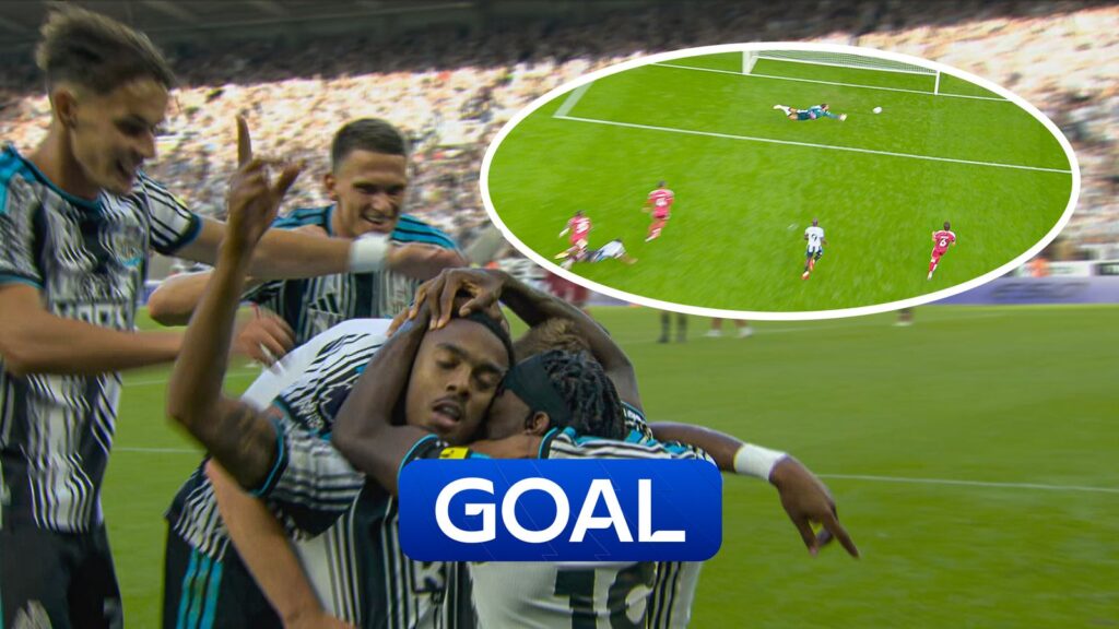 Newcastle vs Liverpool | 'Wonderful' Joe Willock goal fires Newcastle back ahead - Sky Sports