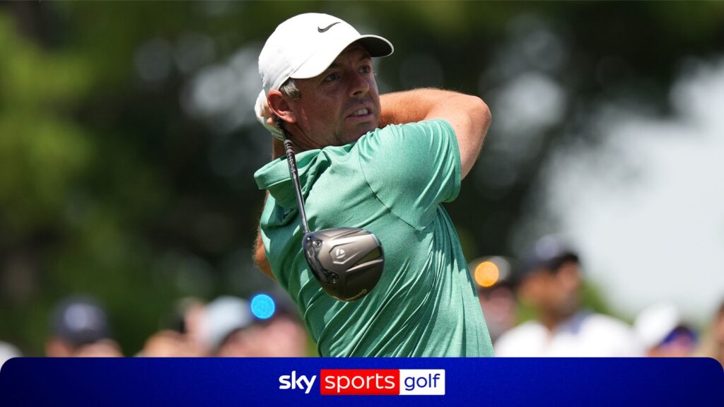 Rory McIlroy makes flying start to achieve joint lead with Wyndham Clark on the final round of the BMW Championship - Sky Sports