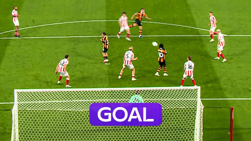 Stoke City vs Hull City: Kieran Dowell levels for Hull with 'pretty special' finish! - Sky Sports