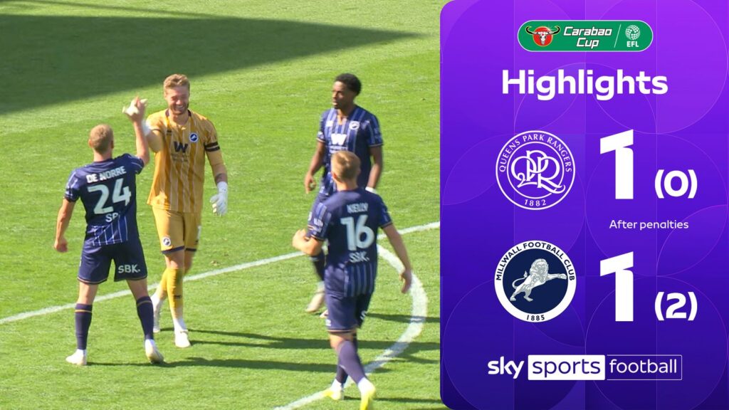 QPR 1-1 Millwall | Carabao Cup Highlights - Sky Sports
