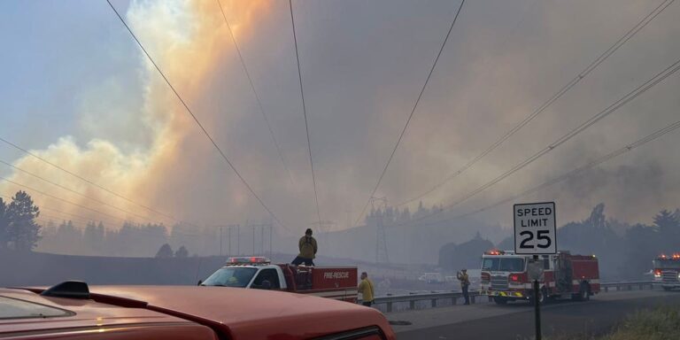 Thousands evacuate as wind-driven wildfires explode near Spokane amid rare fire weather emergency - FOX Weather
