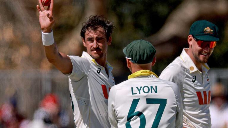 Starc, Shoriful headline 18-wicket opening day in Mackay - Cricbuzz