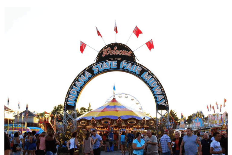 Indiana State Fair temporarily closes gates due to severe thunderstorm warning - WISH-TV