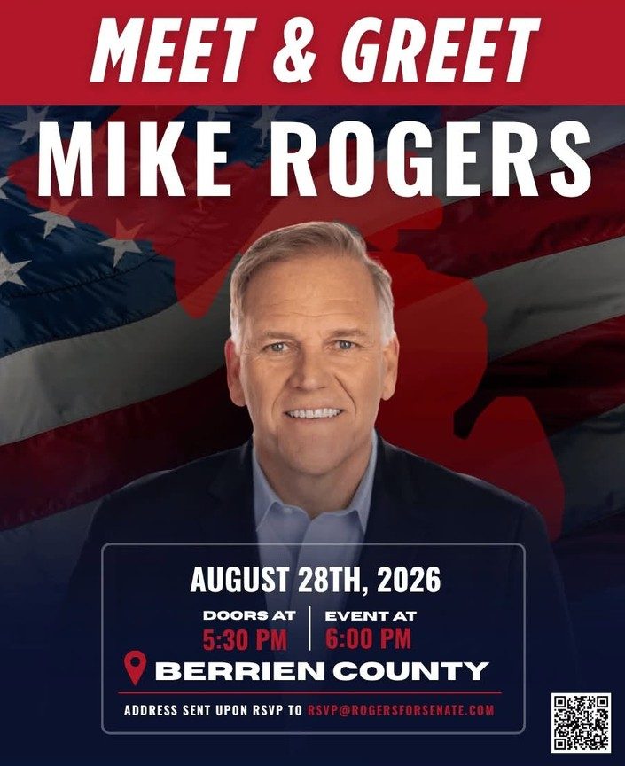 Senate candidate Mike Rogers to visit Berrien County Friday - News/Talk/Sports 94.9 WSJM