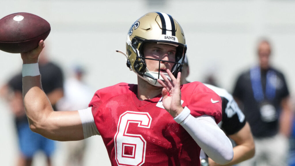 Time spent with Drew Brees beginning to bear fruit for Saints QB Tyler Shough - Yardbarker