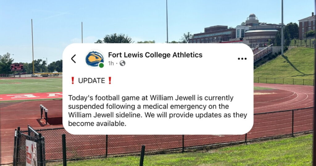 'Medical emergency' suspends football game at William Jewell College - KSHB 41 Kansas City