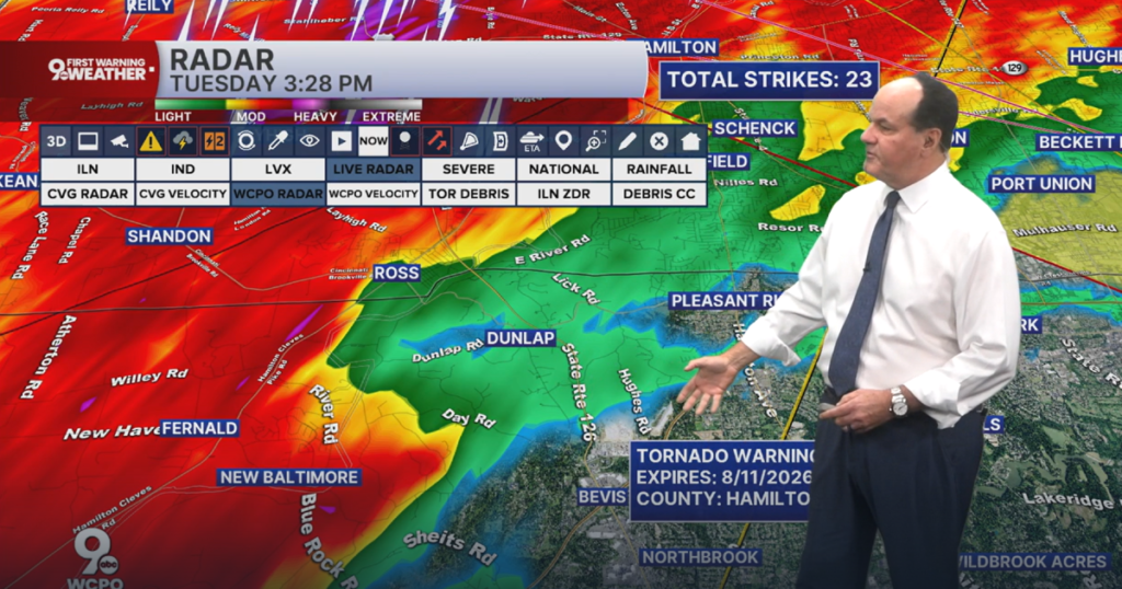 WEATHER ALERT DAY: Severe storms likely Tuesday - WCPO 9 Cincinnati