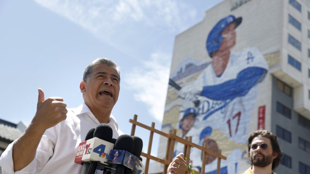 Becerra, running for governor of California, faces a health insurance problem - NPR