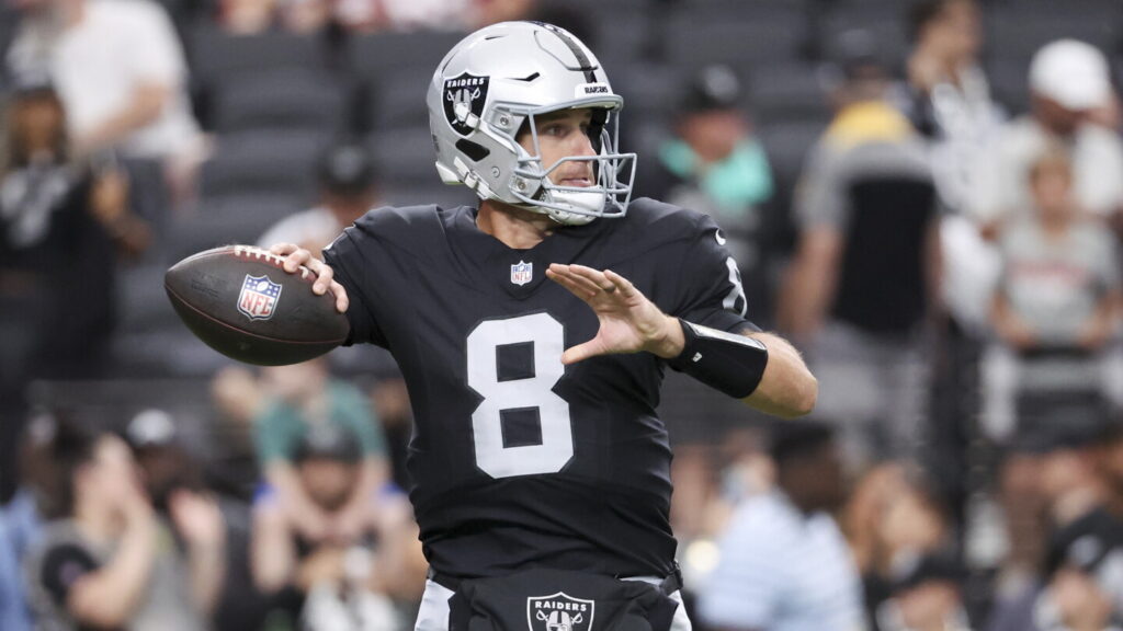Kirk Cousins plays two series, leads Raiders to two FGs - NBC Sports