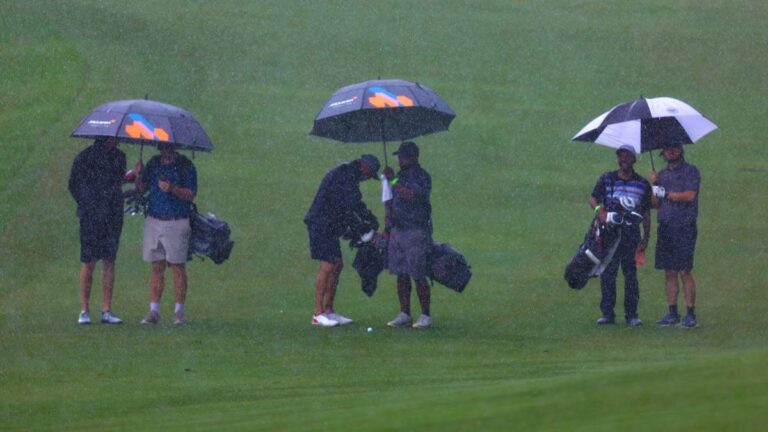 Why is the Wyndham Championship Round 2 Delayed Today? When Will it Re-Start? - heavy.com