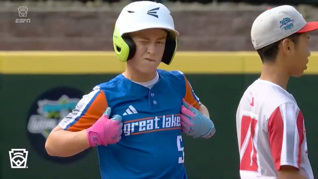Xander Kinkade’s two-run double - Little League