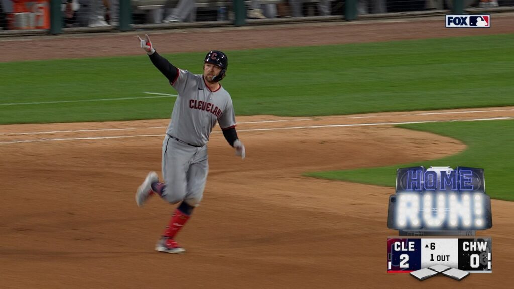 Rhys Hoskins crushes two-run home run, giving Guardians lead over White Sox - FOX Sports