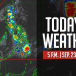 Today's Weather, 5 P.M. | Sept. 23, 2026 - The Manila Times