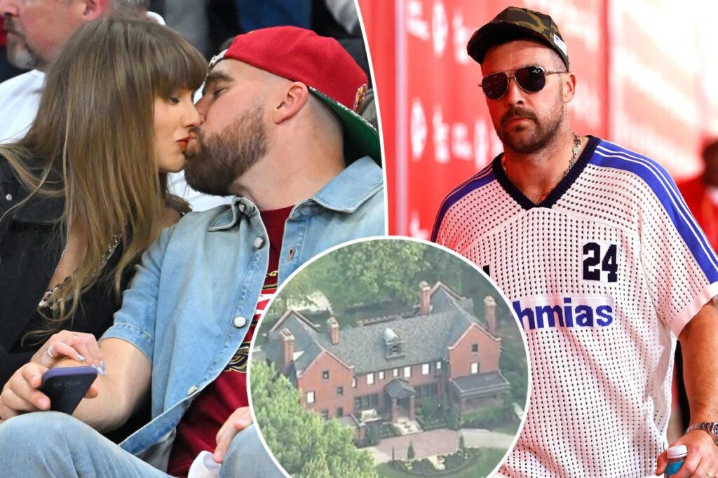 Travis Kelce shelled out millions for massive lakefront mansion in Ohio before Taylor Swift wedding: report - Page Six